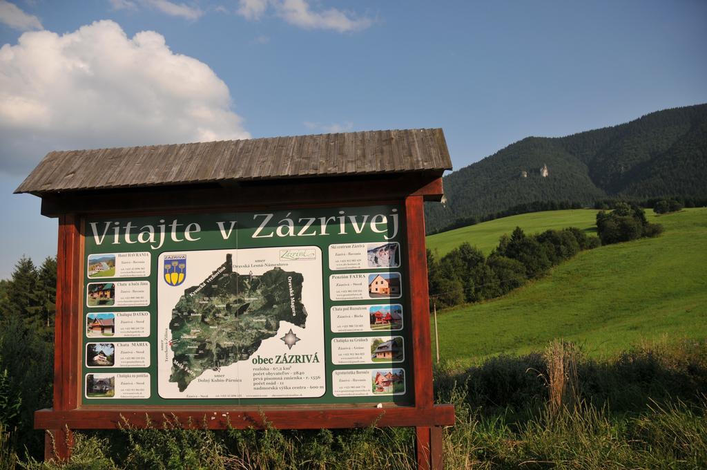 Villa Drevenicka 110 à Zázrivá Extérieur photo